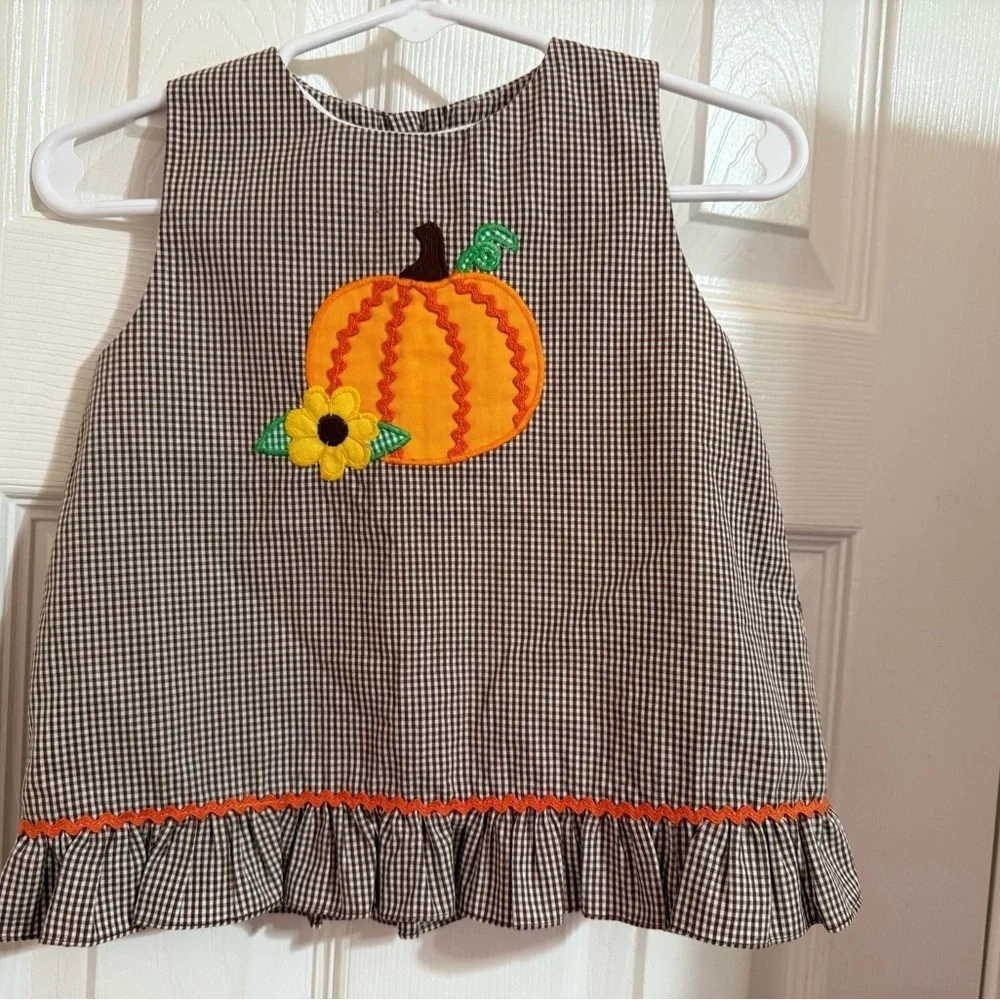 Boutique Pumpkin Top